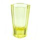 Art Deco vase, crystal, Moser, Czechoslovakia, 1930s