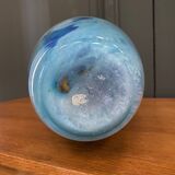 Vase en authentique verre soufflé silice création Biot XXe