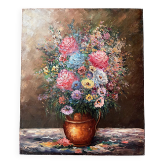 Painting "Bouquet of Flowers" by Robert Mogisse