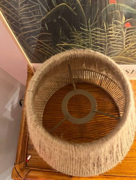 Woven / rope lampshade