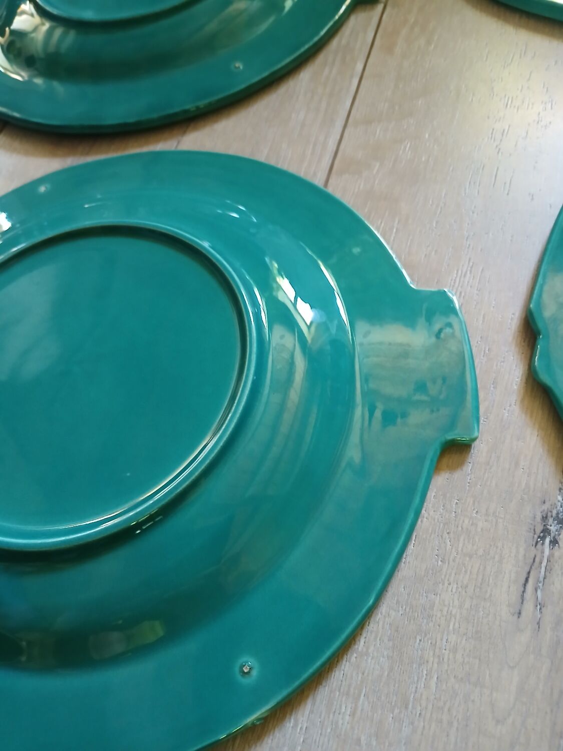 12 vintage zoomorphic dinner plates