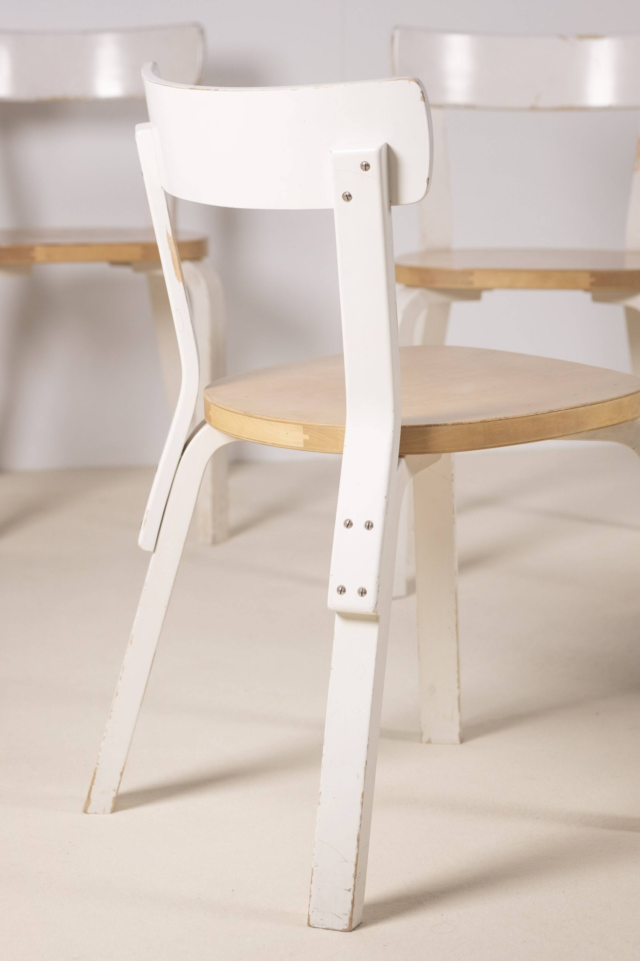 4x Alvar Aalto Model 69 by Artek, Finland