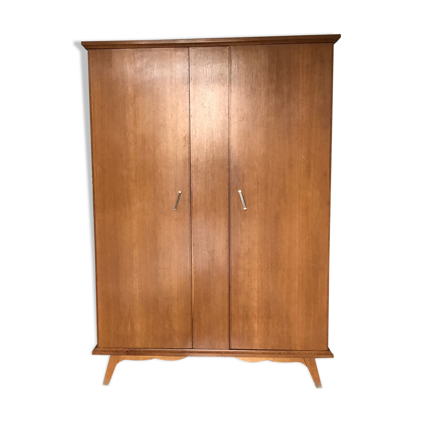 Vintage wooden wardrobe