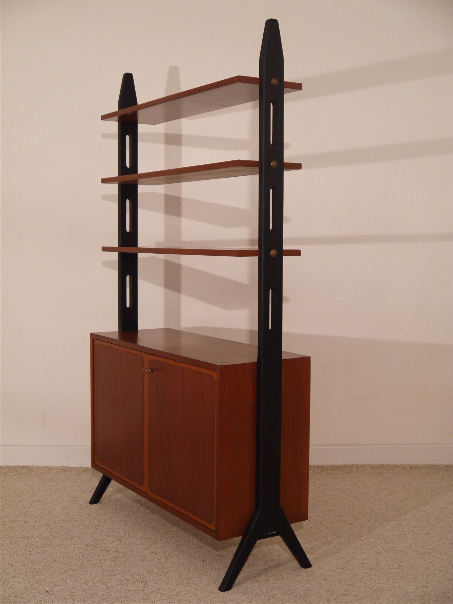 Shelf Scandinavian library 1960