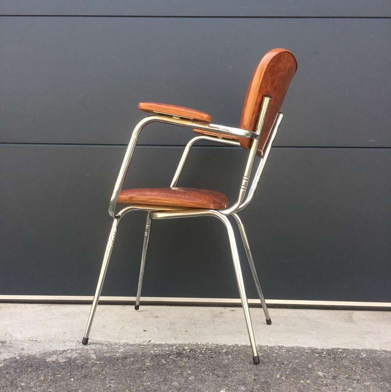 Vintage skai chair