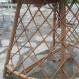 1960s rattan hairdresser's chair