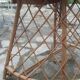 1960s rattan hairdresser's chair