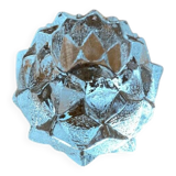 Nimbus Glass Candle Holder by Berit Johansson for Orrefors, Sweden, 1970s