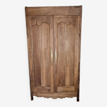 Rustic French Hand Carved Wardrobe