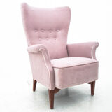 Pink armchair