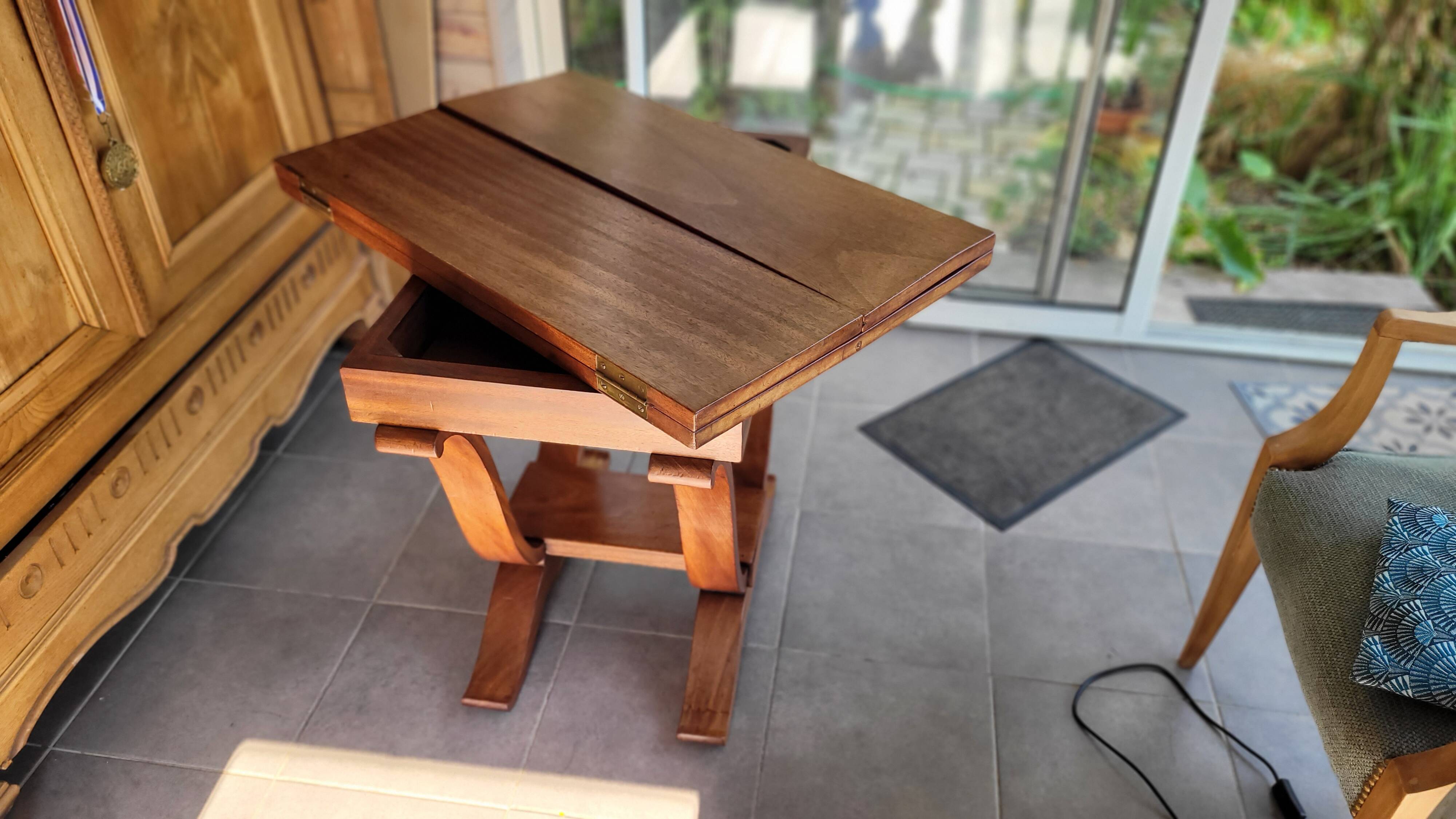 Art Deco folding table