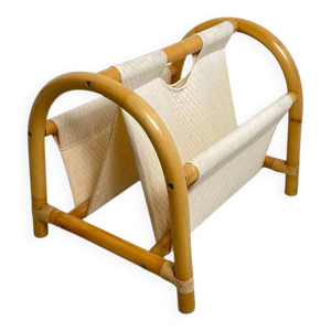 Porte revues bambou 1980