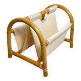 Bamboo magazine rack 1980