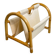 Bamboo magazine rack 1980