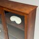 Mahogany display cabinet 19th century antique