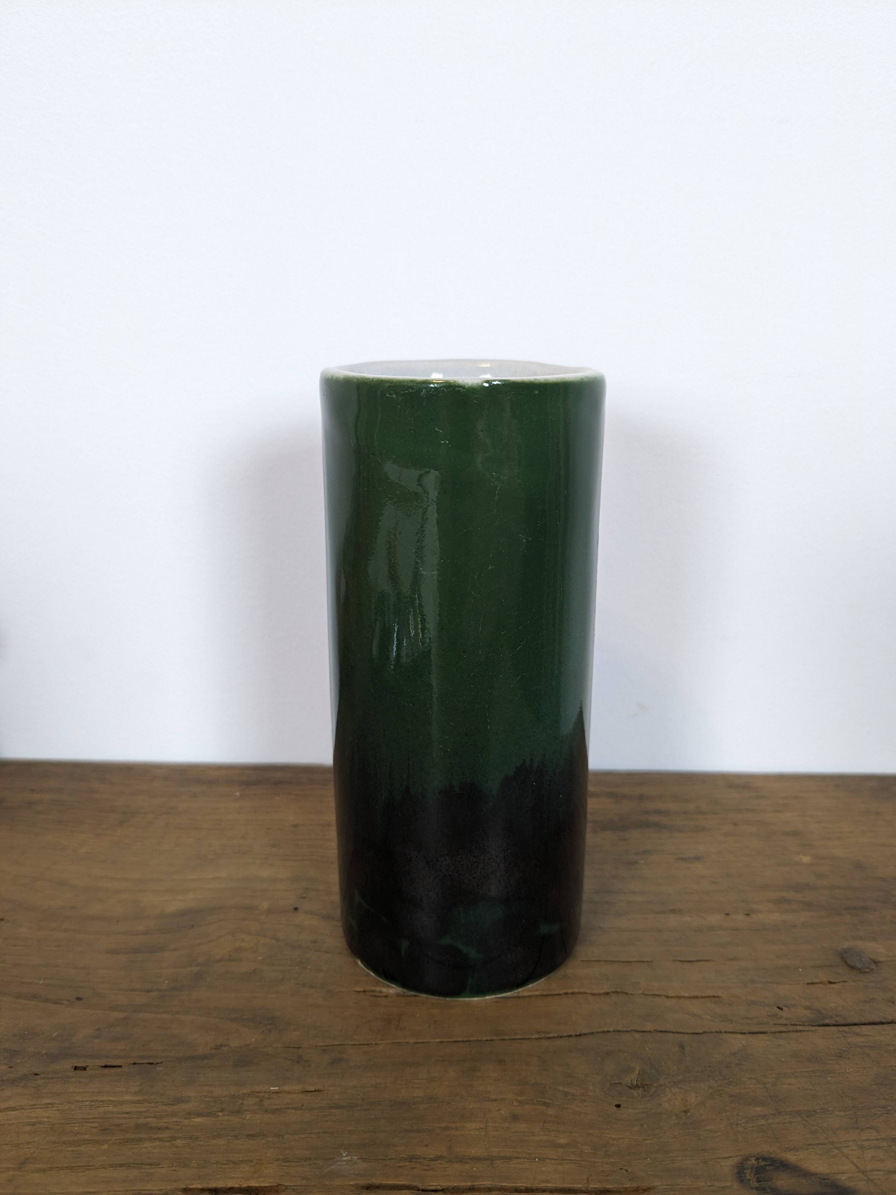 Vintage Fat Lava Vase