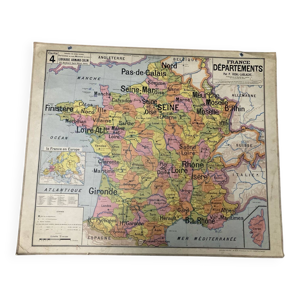 Carte de France scolaire