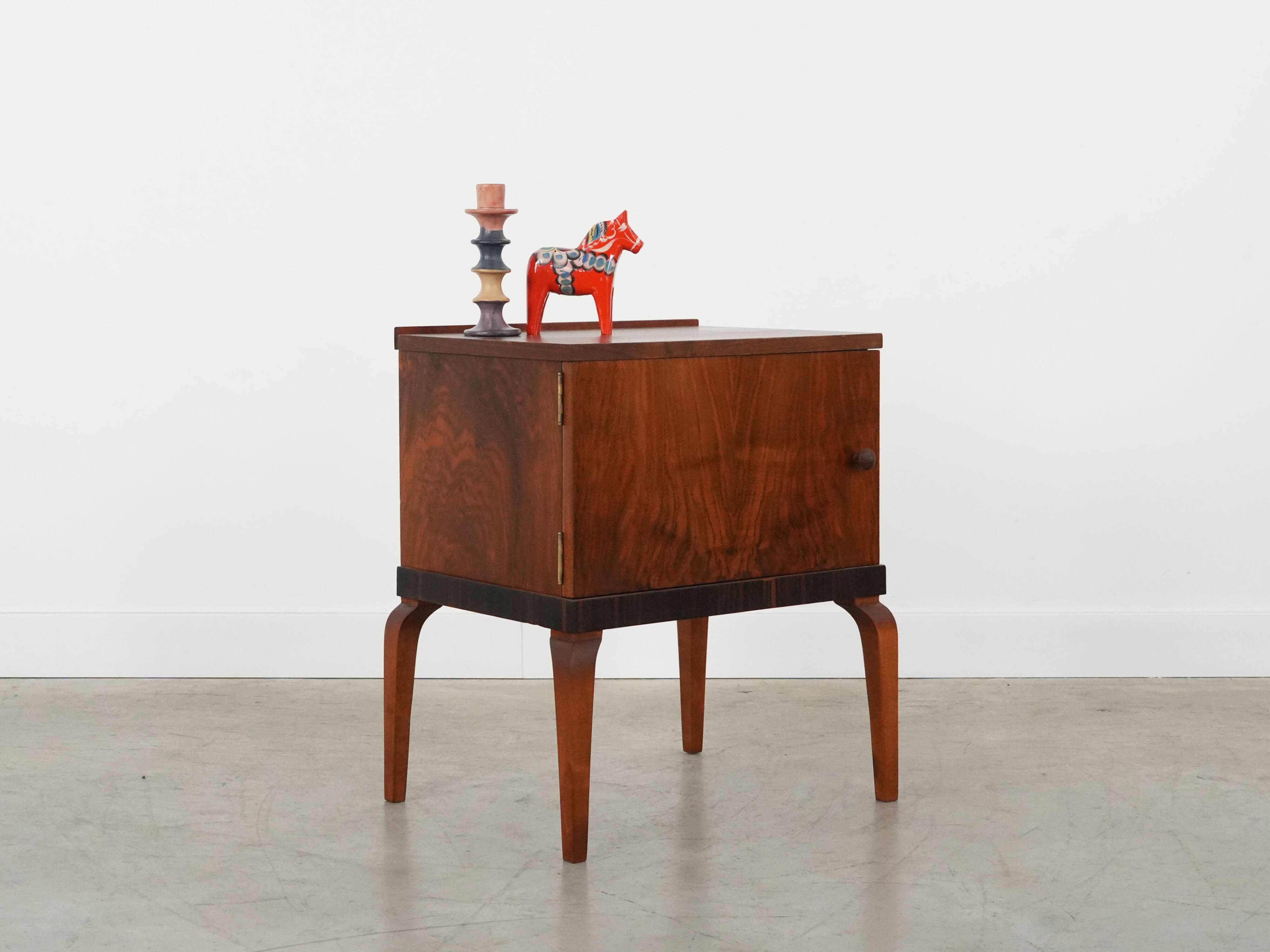 Walnut cabinet, Danish design, 1960s, production: Denmark