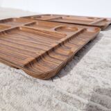 Pair of vintage Caleppio trays Italy 1970s