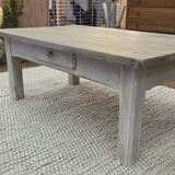 Weathered farmhouse coffee table