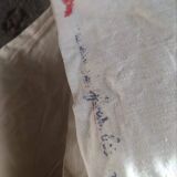 Mixed-race sheet with JPG monogram.