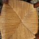 Ensemble de 6 chaises en bois paillées