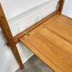 Les Arcs 1950s pine side table or desk