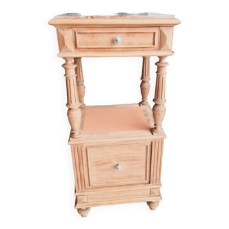 Solid wood marble console furniture