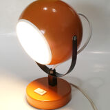 Eyeball spage age table lamp 1970's orange