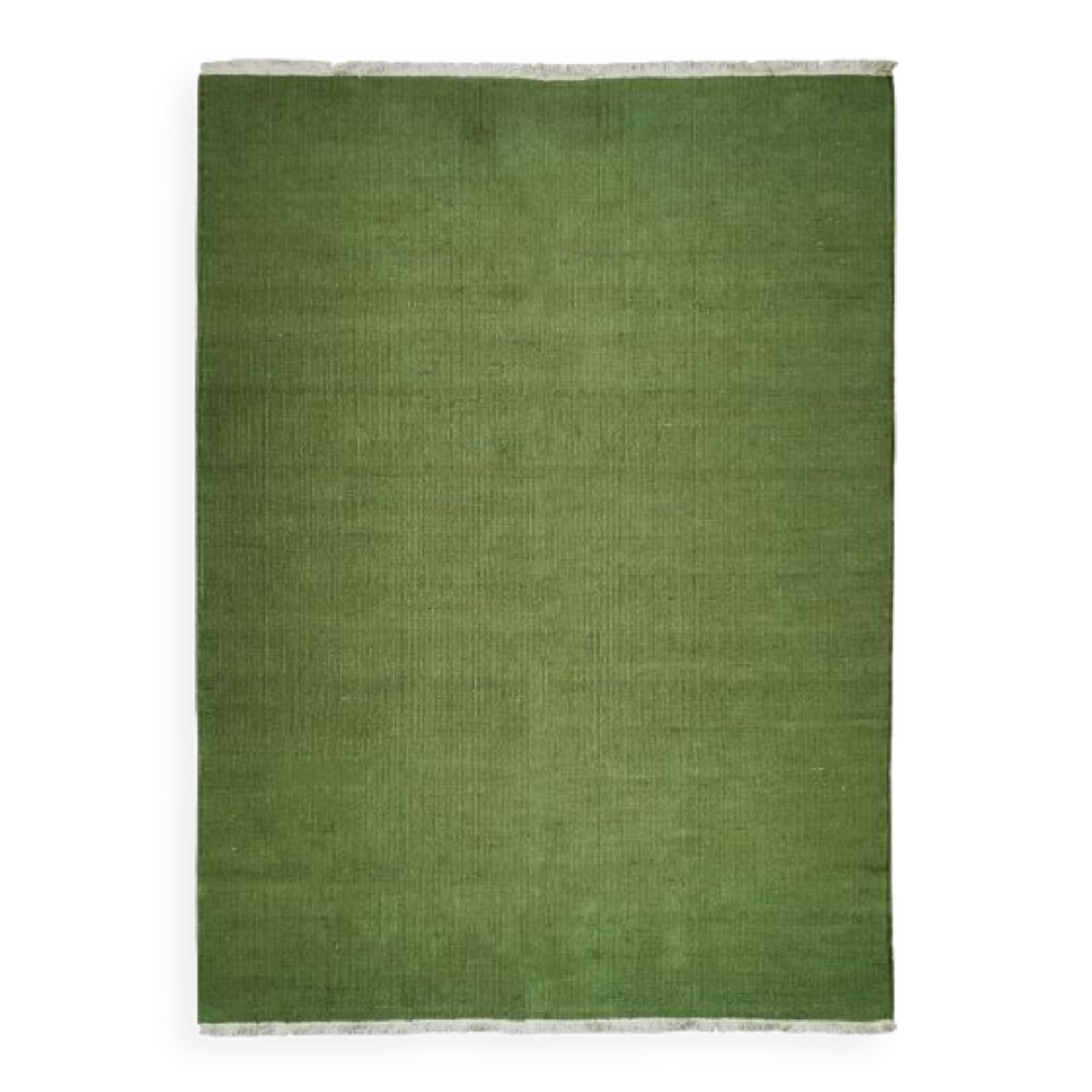 Woven jute rug 160x230 green
