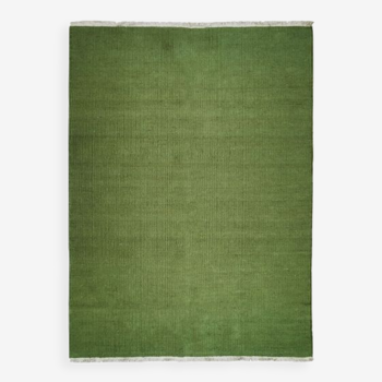 Woven jute rug 160x230 green