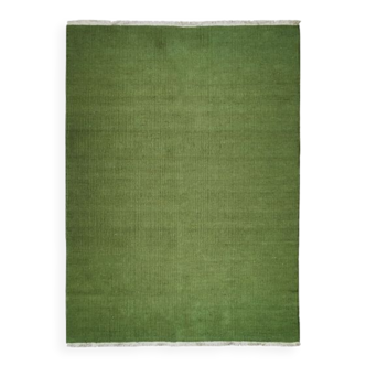 Woven jute rug 160x230 green