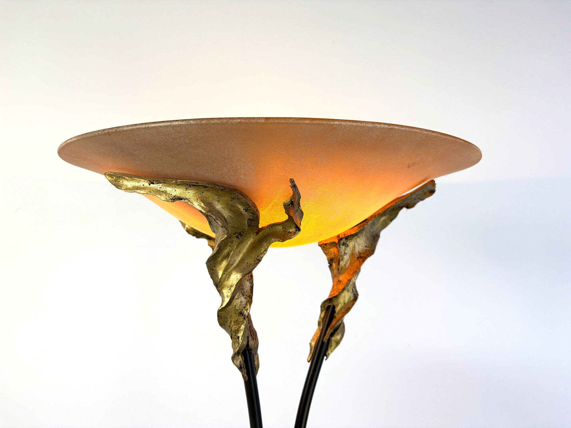 Art deco style floor lamp by Ligne D, 1980s