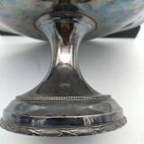 Art Deco silver-plated metal pocket tray