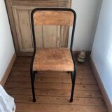 Old vintage school chair