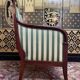 Empire Mahogany Armchair - Bergère