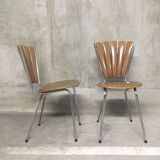 Pair of chairs petals