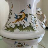 Moustier faience lamp