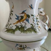 Moustier faience lamp