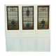 Separation of three Art Deco stained glass doors from the 1900s