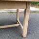 Renovated 19th century farmhouse dining table with drawer 200cm