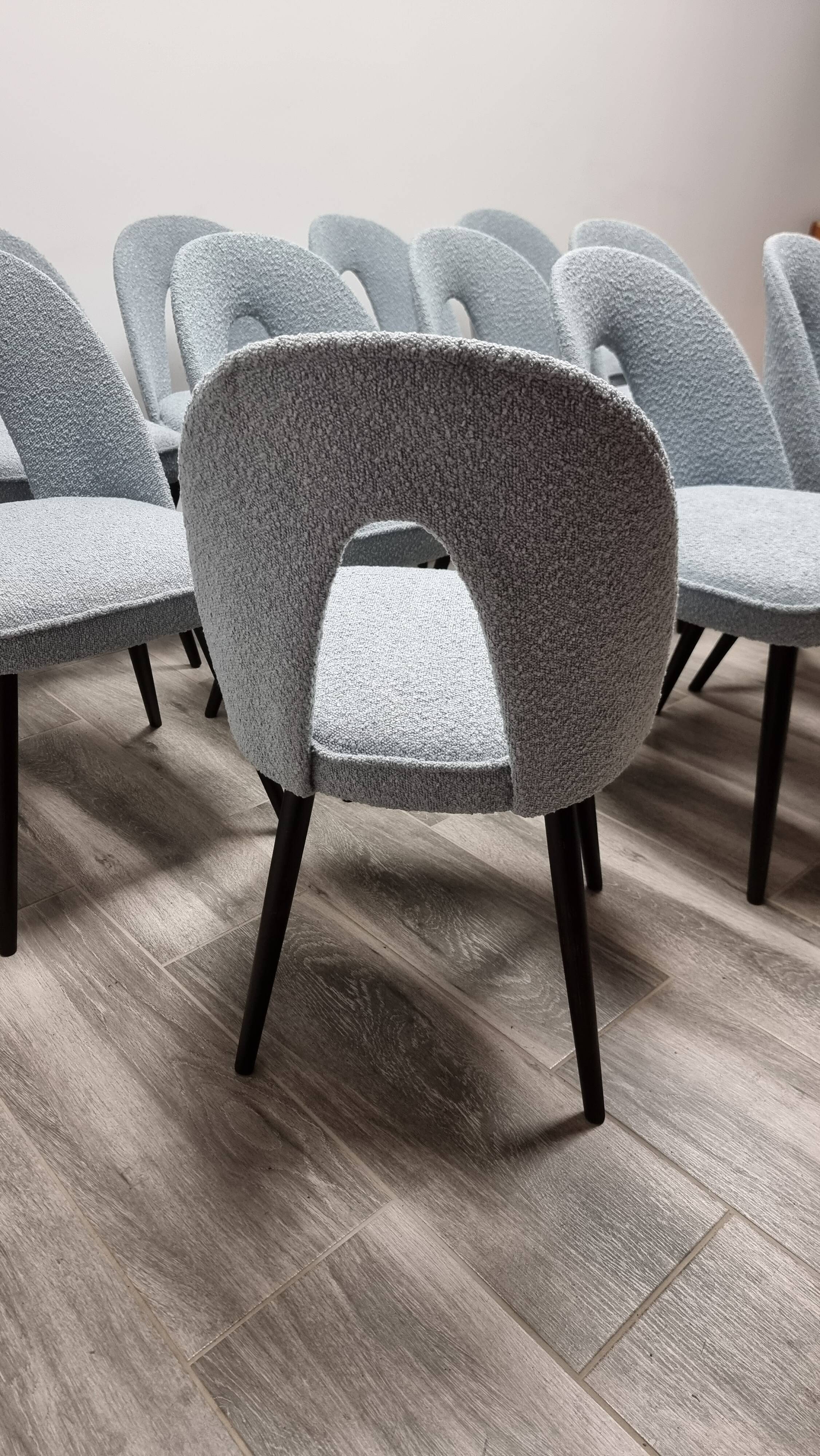 Chaises de Salle à Manger par Antonin Suman, 1960s, Set de 12