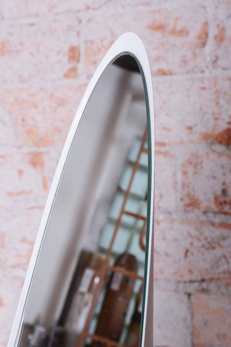 Mid-Century Modern Floor Mirror by Roger Lecal, 1970s