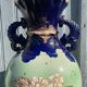 Paire de vases Satsuma japonais vintage du 20ème siècle en céramique décorée