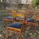Série 4 chaises scandinaves