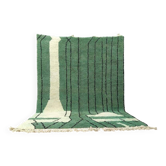 Tapis beni ouraine fait main traditionnelle taille 2x3 m