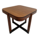 Table basse en chêne art déco
