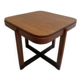 Table basse en chêne art déco