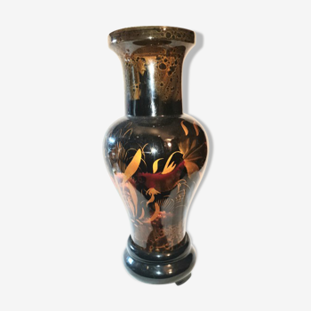 superb chinese lask vase
