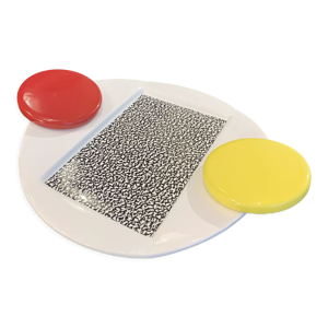 Plateau tomato par Michele De Lucchi